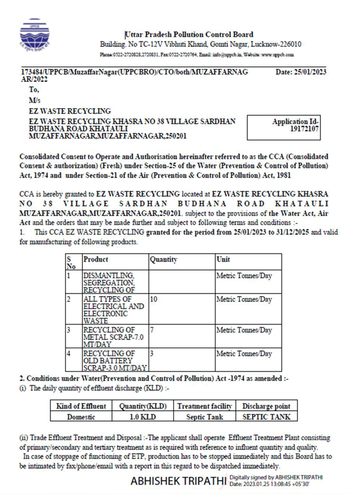 Ezwaste Recycling Private Limited